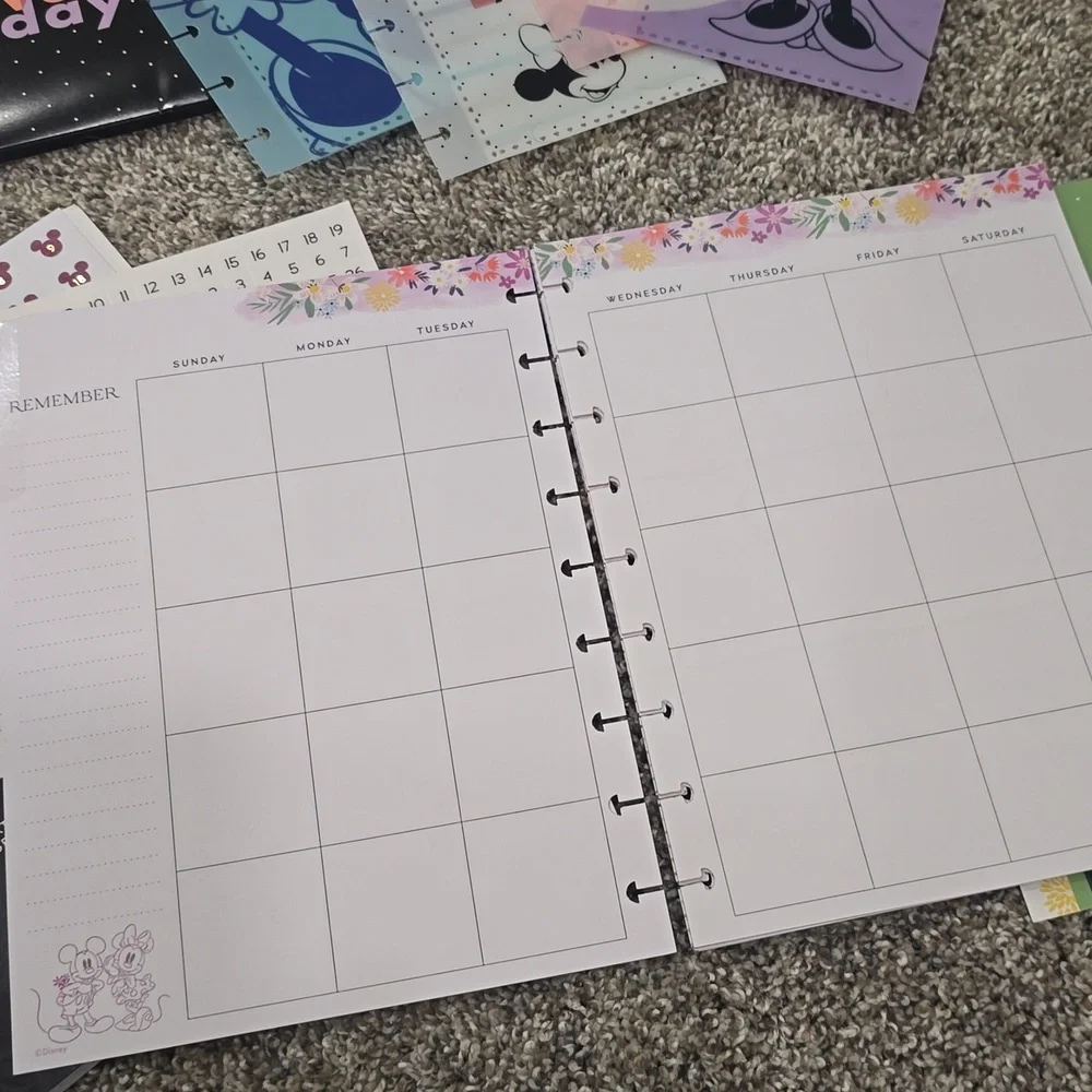 The Happy Planner Disney Minnie Mouse Classic Planner Companion & Extension Pack